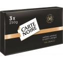 CARTE NOIRE Café moulu Classique 100% arabica 250g (pack de 3)