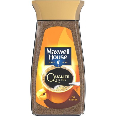 MAXWELL HOUSE Café soluble qualité filtre 200g