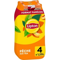 Lipton PECHE PET 1.25L (pack de 4)
