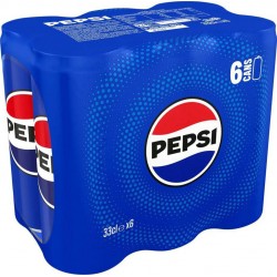 Pepsi 33cl (pack de 6)