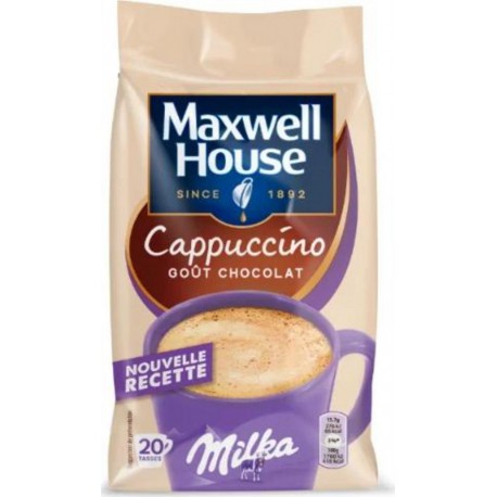 Maxwell House Cappuccino Milka x20 315g