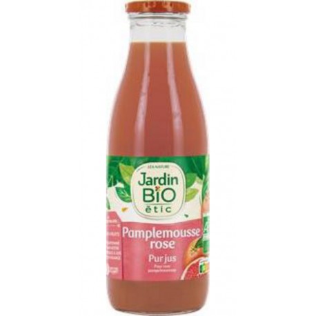JARDIN BIO Pur Jus Pamplemousse Rose 75cl