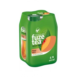 FUZE TEA Boisson Thé Glacé Pêche 4x40cL