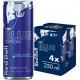 RED BULL Boisson Énergisante The Blue Edition 4x25cL (pack de 4)