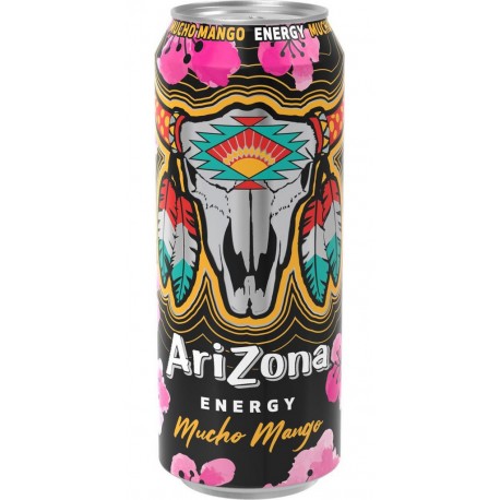 ARIZONA Boisson Énergisante Mucho Mango 50cL