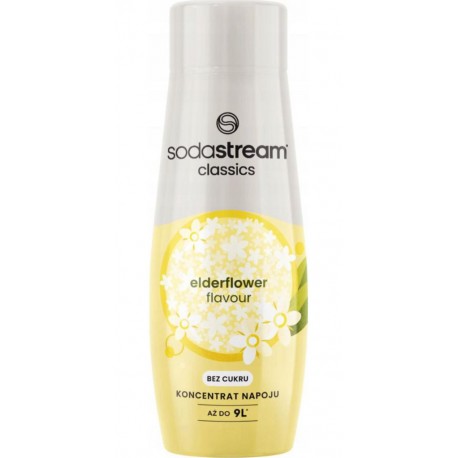 Sodastream Concentré Saveur Fleur de sureau Sans Sucres 440ml
