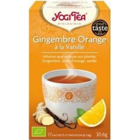YOGI TEA Gingembre Orange Vanille 30g